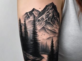 8 Amazing Landscape Tattoos With Their Meanings