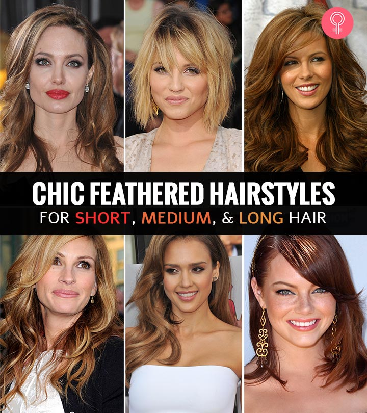 50 Best Feathered Hairstyles For Short, Medium, And Long Hair