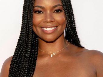 Gabrielle Union with knotless braids